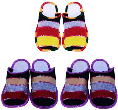 

Champaliya Slippers, Multicolor