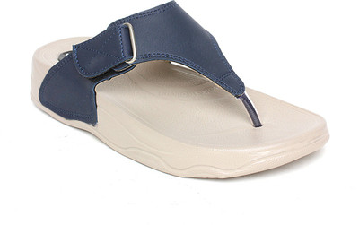 

Welcome Welcome Pure Women'S Leather Sliper Blue Uk- Slippers