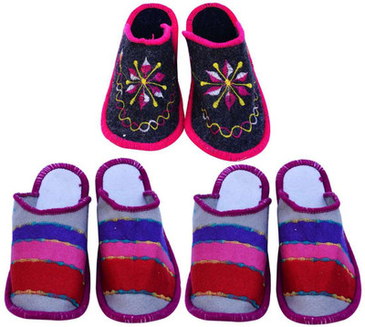 

Champaliya Slippers, Multicolor