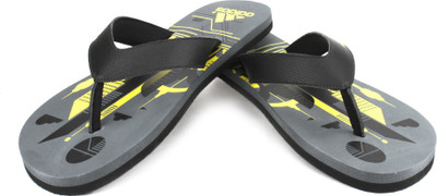

ADIDAS BEACH PRINT 1.0 Flip Flops, Visgre/black/byello