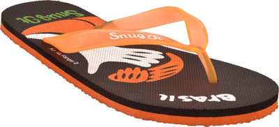 

SnugIt Flip Flops, Brown-orange
