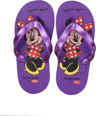 

Skalino Girls Slipper Flip Flop(Purple, Blue