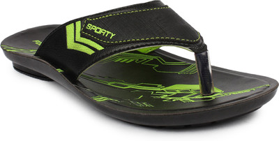 

11e Slippers, Black::green