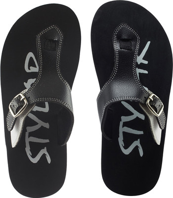 

Stylar Flip Flops, Black_01