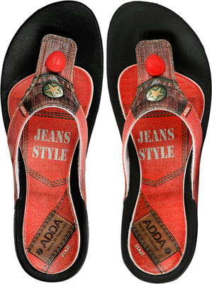 

Adda Flip Flops, Black