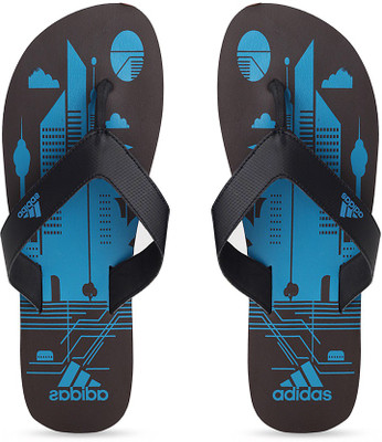 

ADIDAS BEACH PRINT MAX OUT MEN Slippers, Espres/solblu/black