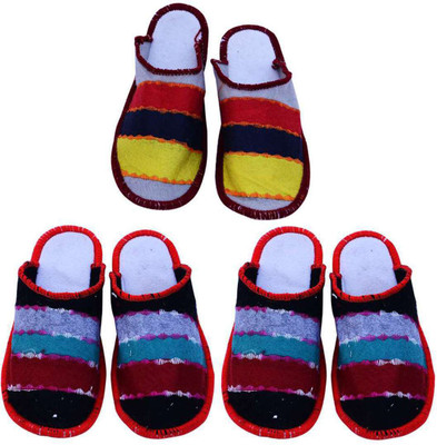 Champaliya Slippers, Multicolor