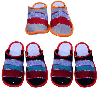 

Shilipi Perokars Slippers, Multicolor