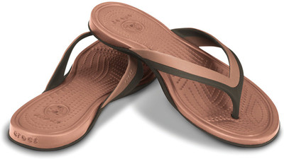 

Crocs Flip Flops, Brown