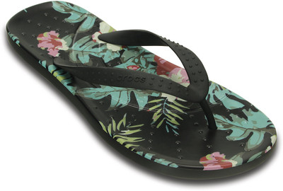 

Crocs Girls Slipper Flip Flop, Black/black