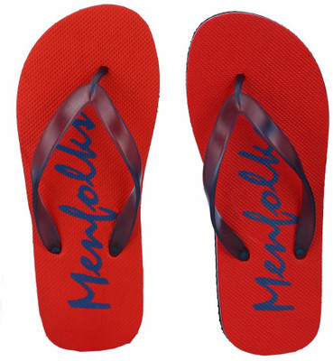 

Menfolks Flip Flops, Red