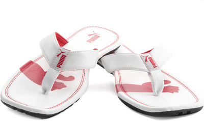 

Puma Drifter Cat DP Slippers, White-high risk red