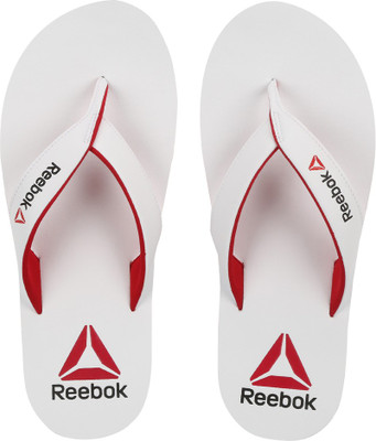 

REEBOK ADVENT Slippers, White/red rush