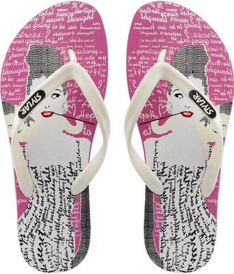 

Stylar Flip Flops, Pink
