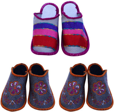 

Shilipi Perokars Slippers, Multicolor