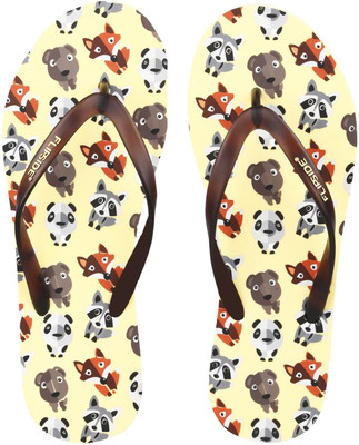 

Flipside Cute Wild Flip Flops, Yellow