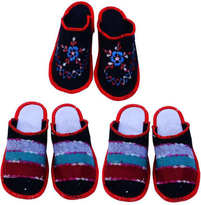 Champaliya Slippers, Multicolor