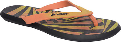 

Rider Flip Flops, Black-orange