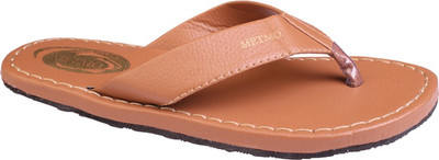 Metmo Flip Flops, Tan