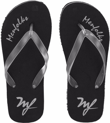 

Menfolks Flip Flops, Grey::black
