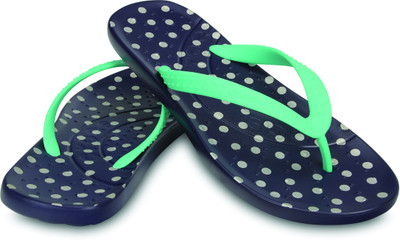 

Crocs Flip Flops, Island green/nautical navy