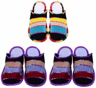Champaliya Slippers, Multicolor
