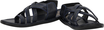 Red Tiger Slippers, Attractive blue::admirable black