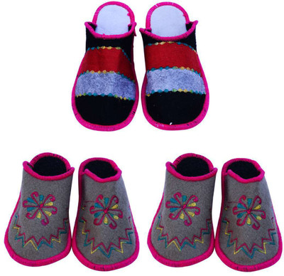 Shilipi Perokars Slippers, Multicolor