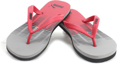 

Puma Sam DP Flip Flops, Quarry-high risk red-black