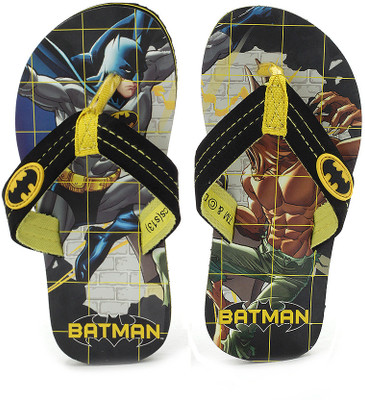 Batman Boys Slipper Flip Flop(Black