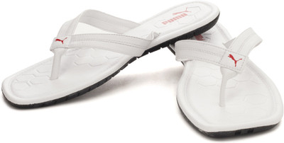 

Puma Drifter Road III Flip Flops, White-high risk red