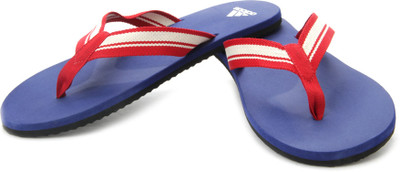 

ADIDAS Adze Flip Flops, Dark b;unired;bone