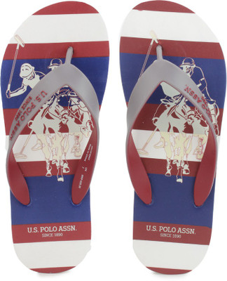 

U.S. Polo Assn Slippers, Red