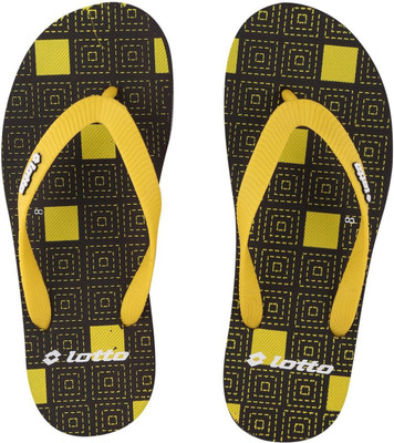 Lotto Myers Slippers, Brown/yellow