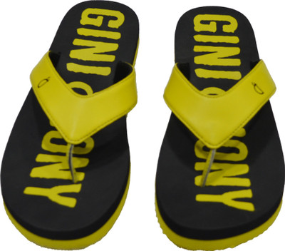

Gini & Jony Boys Slipper Flip Flop, Gangsta gold(1291)