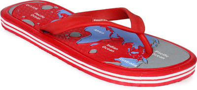 

Desmond 11E Mens Hawai Flip Flops, Red