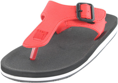 

Guys & Dolls Boys Slipper Flip Flop, Blackred