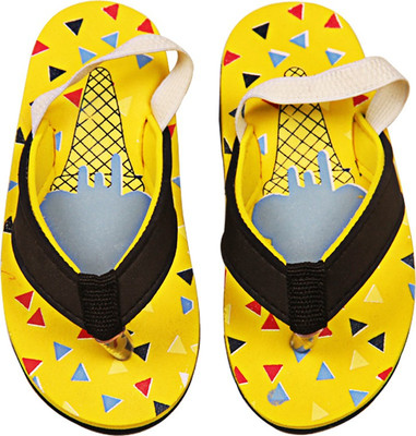 

kidofy Girls Slipper Flip Flop(Yellow