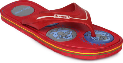 

Desmond 11E Mens Hawai Flip Flops, Red