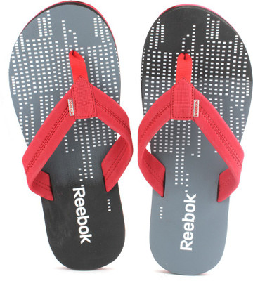 

REEBOK POSSESSION IV Slippers, Gravel/silver/flash red