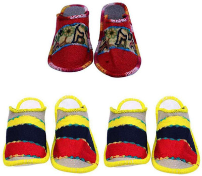 Shilipi Perokars Slippers, Multicolor