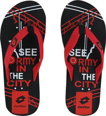 

Lotto Zoom Slippers, Black red