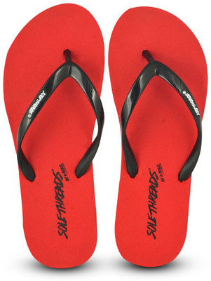 

Sole Threads Flip Flops, Red