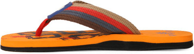 

Woodland Flip Flops, Orange/blue