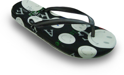 

Try Me Flip Flops, Black