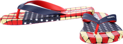Sparx SFG-2041 Flip Flops, Bluered