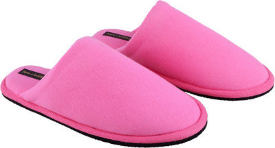 

futro z królika Slippers, Pink