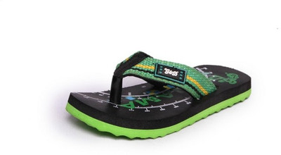 

guys and dolls Boys Slipper Flip Flop, Blackgreen