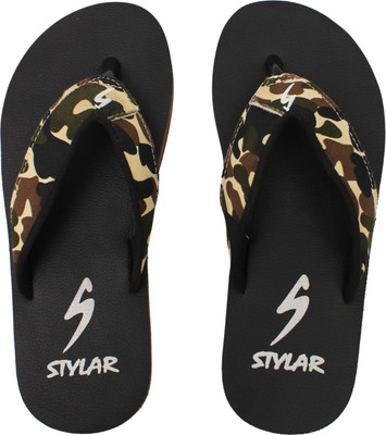 

Stylar Flip Flops, Tan