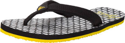 

Xystis Flip Flops, Black and white